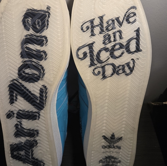 Adidas Superstar Arizona GZ2871 Turquoise Floral Shell Toe Sneakers Size 14 New - Picture 7 of 9